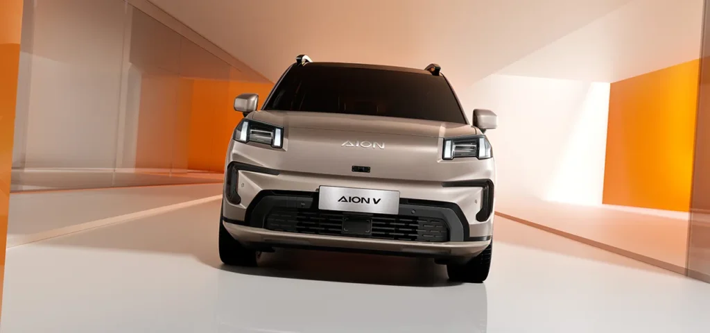 Exterior de la camioneta eléctrica GAC AION V