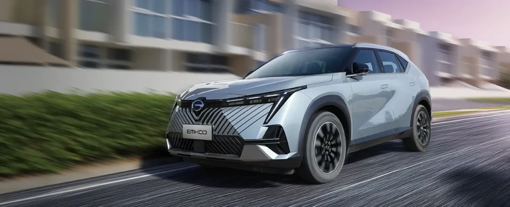 Exterior de la camioneta híbrida GAC EMKOO