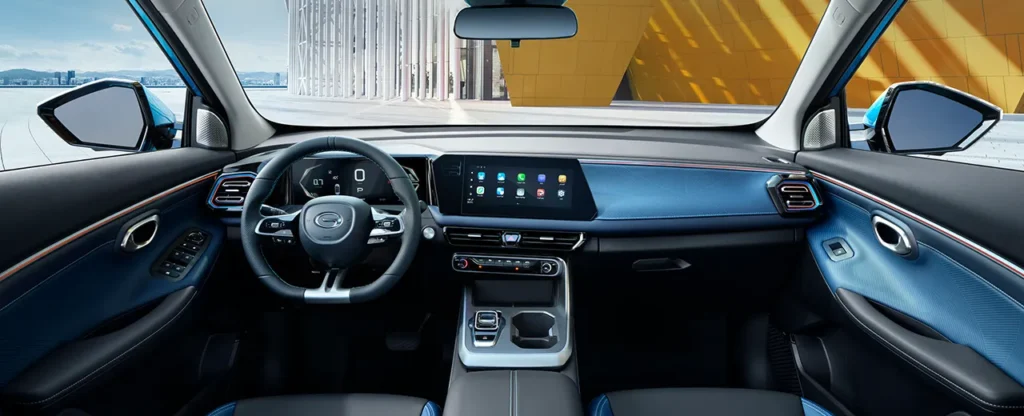 Interior de la GAC EMZOOM COMFORT